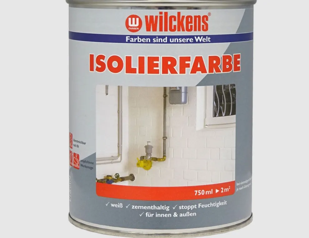 Isolierfarbe weiß
