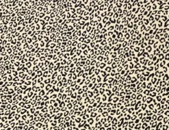 Jerseystoff Leopardenmuster Beige