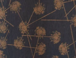 Jerseystoff Pusteblumen Dunkelblau