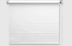 Kettenzugrollo weiß