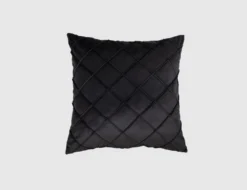 Kissen Glossy Schwarz 48x48cm