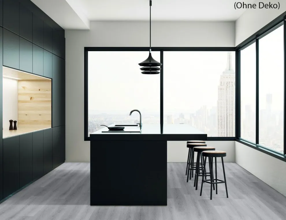 Klickvinyl Franz Eiche Grau