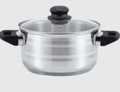 Kochtopf mit Glasdeckel
