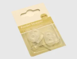 Kordelstopper groß transparent