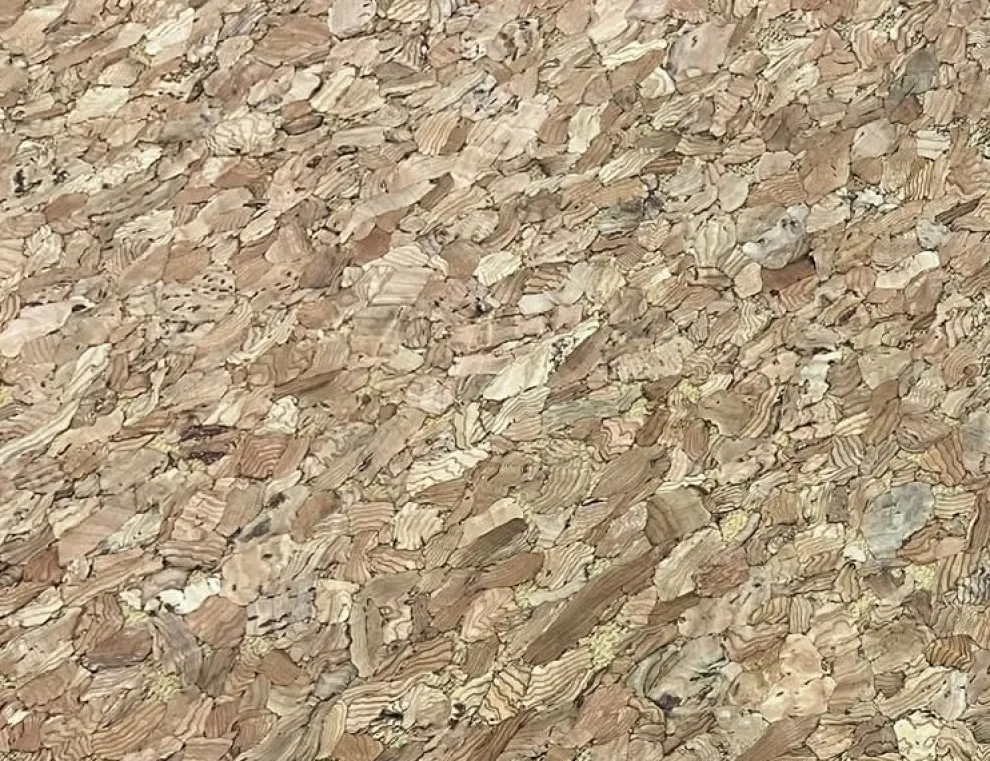 Korkstoff Uni Braun