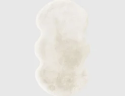 Kunstfellteppich Mia Creme