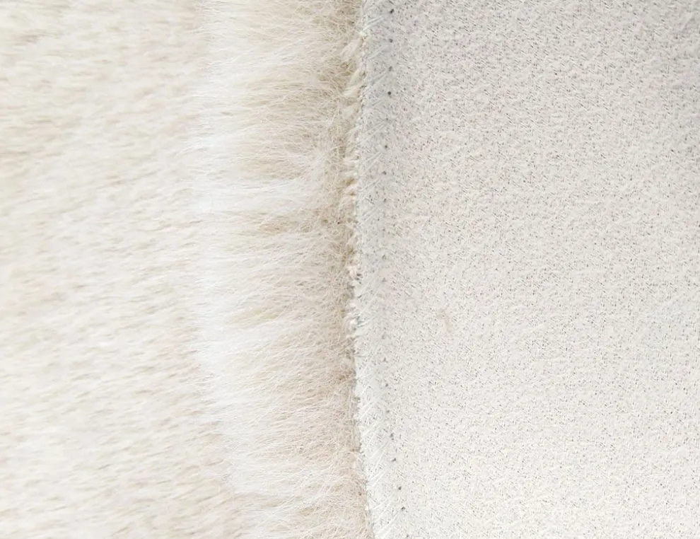Kunstfellteppich Mia Creme
