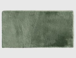 Kunstfellteppich Mia Dunkelgrün
