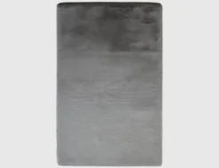 Kunstfellteppich Mia Grau