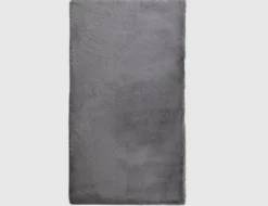 Kunstfellteppich Softy Grau