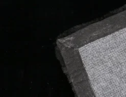 Kunstfellteppich Softy Schwarz