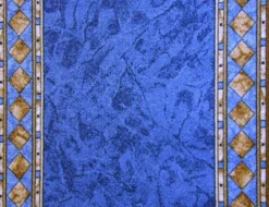 Läufer Cheops Blau