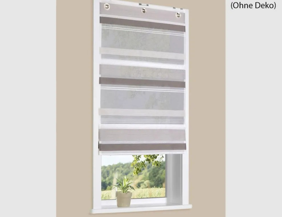 Magnetrollo grau/taupe