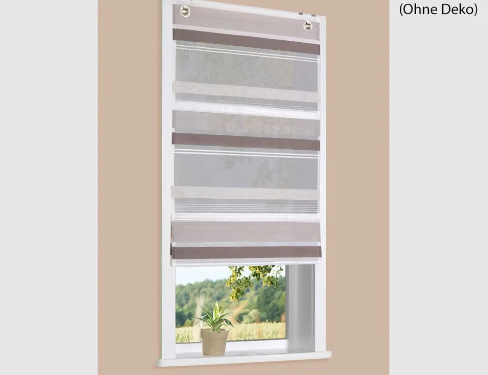 Magnetrollo grau/taupe