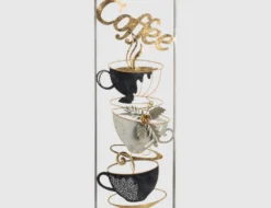 Metallbild Coffee 29x74cm