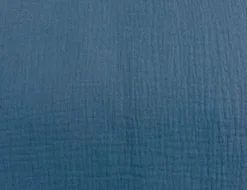 Musselin Double Gauze Blau