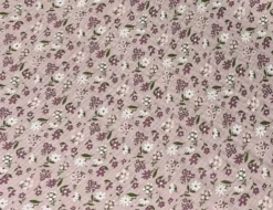 Musselin Double Gauze Blume Rosa
