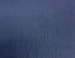 Musselin Double Gauze Dunkelblau