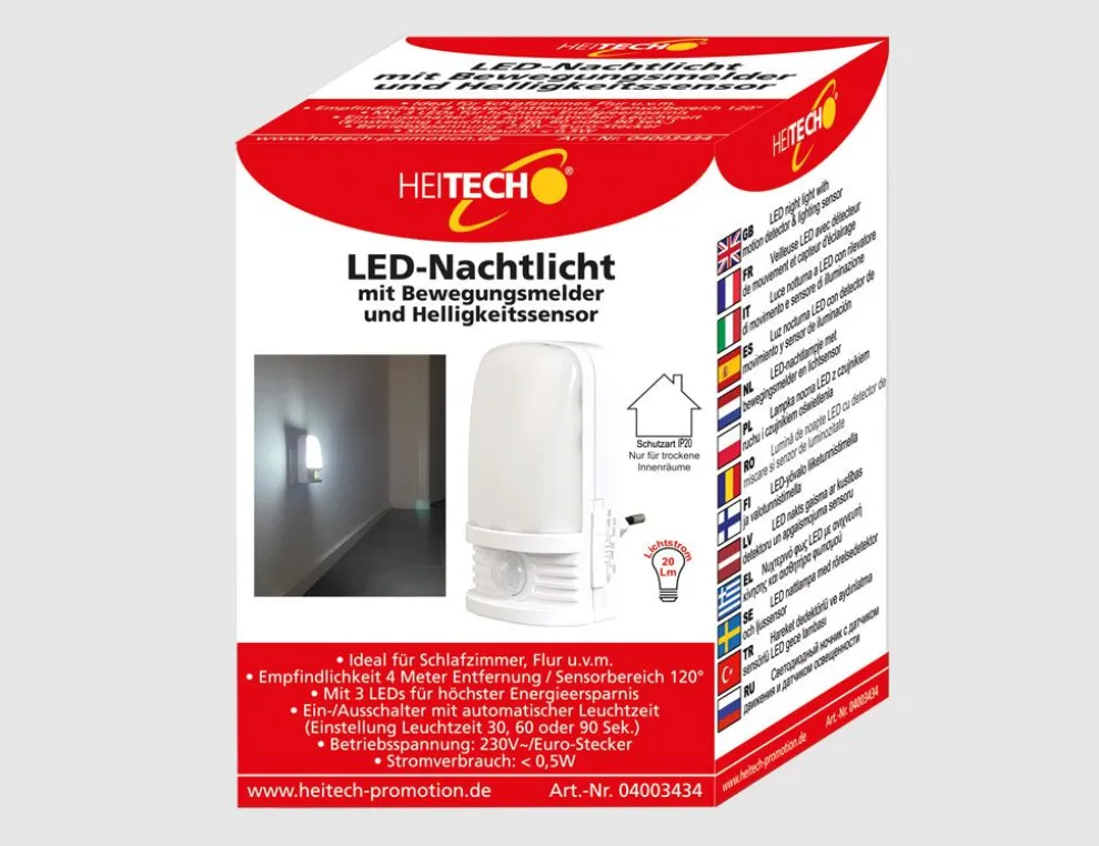 Nachtlicht mit Bewegungsmelder