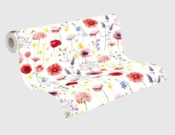 Papiertapete Blume Multi