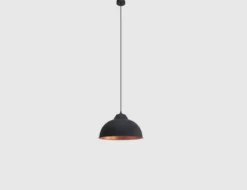Pendelleuchte Schwarz, Kupfer
