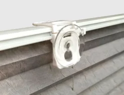 Plisseeanlage Saugnapf anthrazit