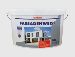 Premium Fassadenfarbe weiß