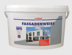 Premium Fassadenfarbe weiß
