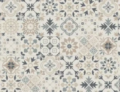 PVC Calypso Tile Beige, Grau 2m