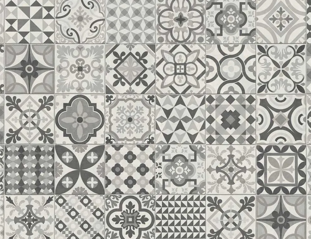 PVC Calypso Tile Grau 2m