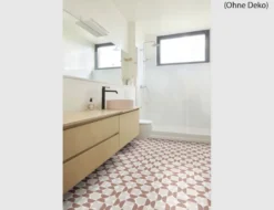 PVC Cupid Tile Beige, Terrakotta 2m