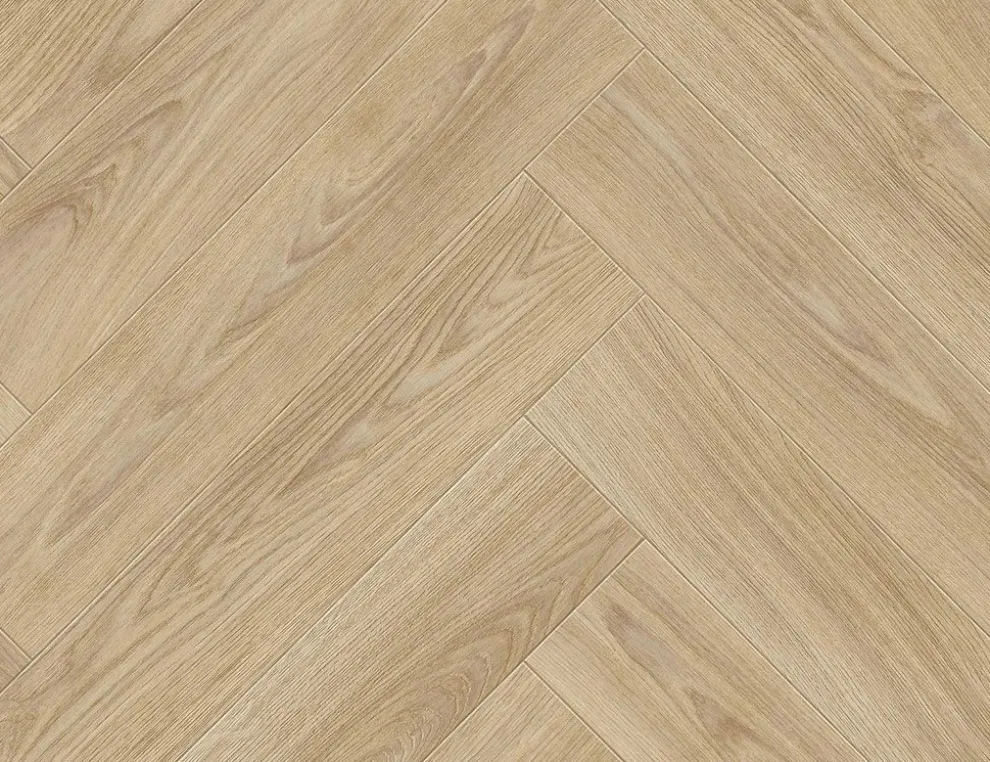 PVC Hermes Fischgrät Wood Beige