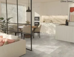 PVC Hermes Tile Grau