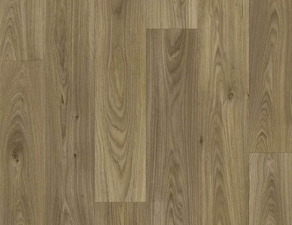 PVC Hermes Wood Goldbraun