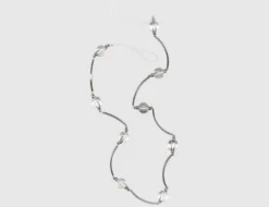 Raffhalter Perlen Transparent