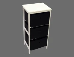 Regal mit 3 Boxen