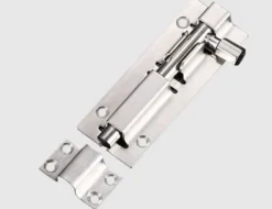Riegel Nirosta Silber rund