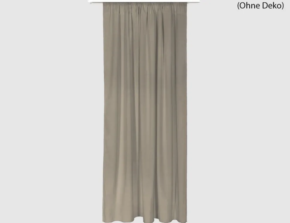 Schal mit Band Tore Taupe
