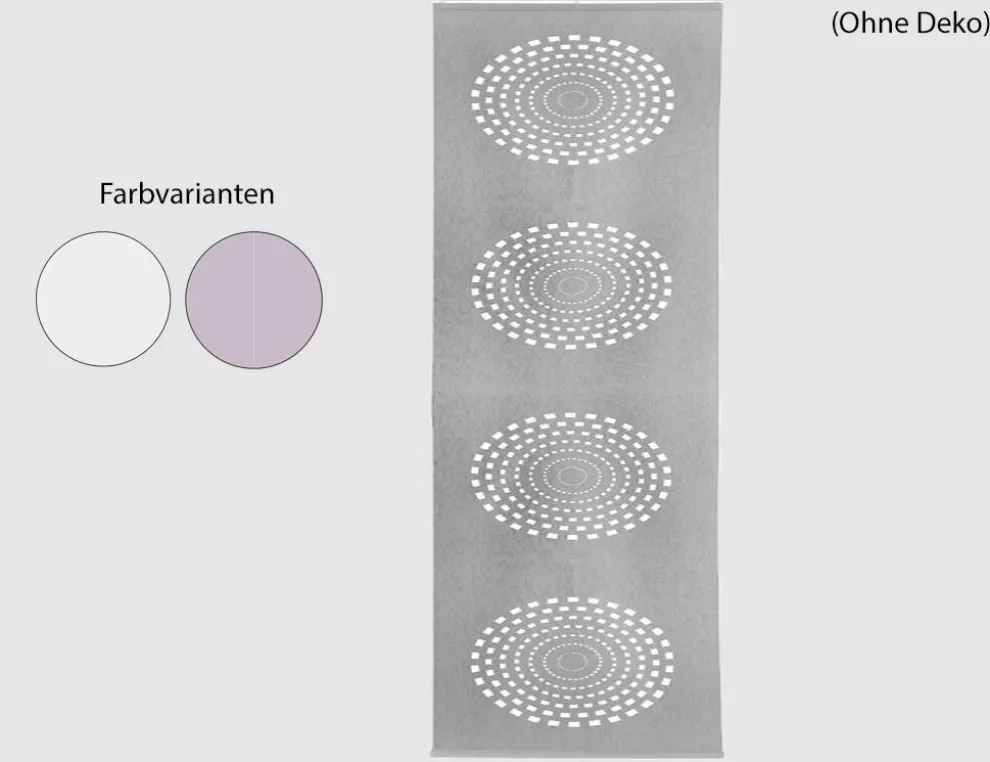 Schiebevorhang Circles