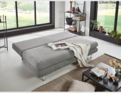 Schlafsofa Benfeld Grau
