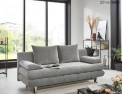 Schlafsofa Benfeld Grau