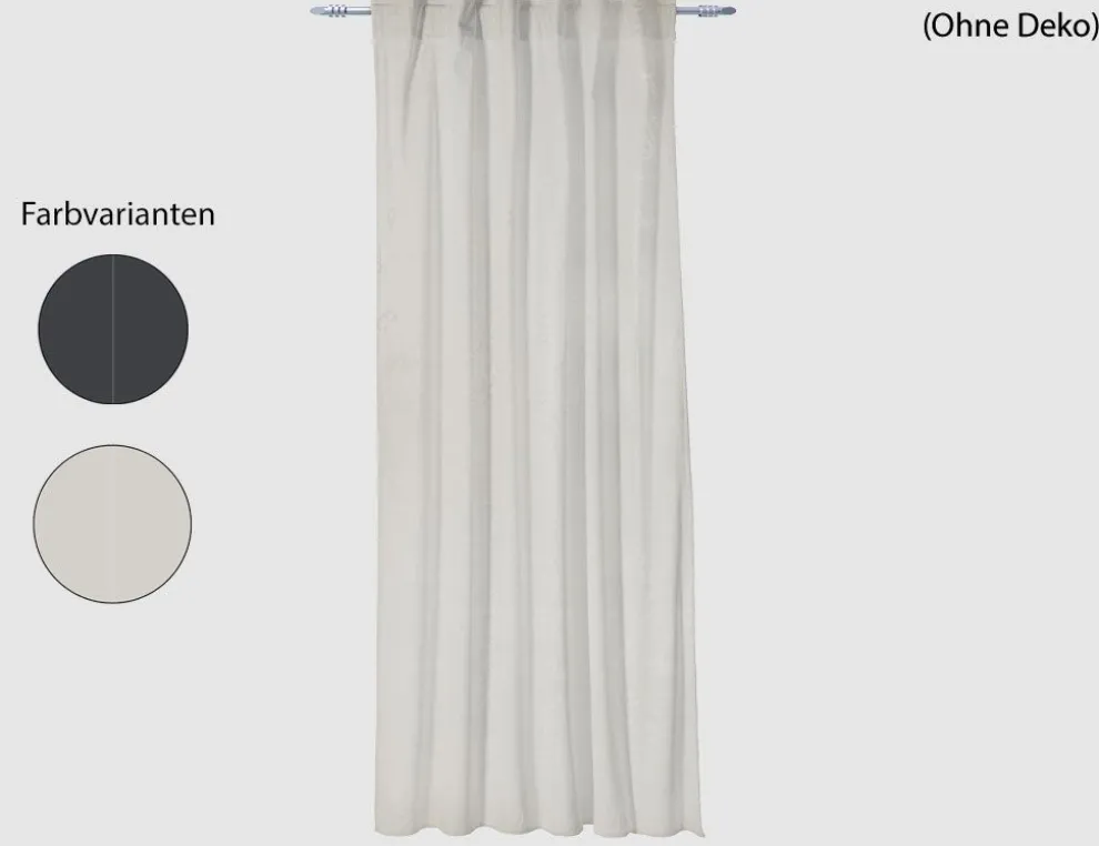 Schlaufenschal Cream