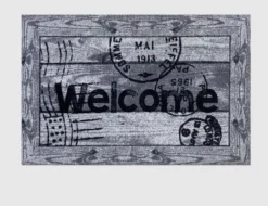 Schmutzfangmatte Welcome Border