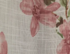 Ösenschal Sakura Weiß / Rose