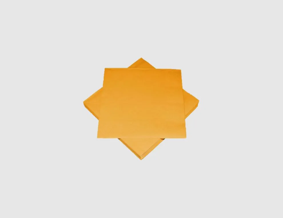 Servietten uni orange