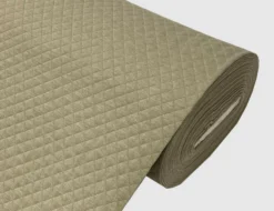 Steppstoff Uni Khakibraun