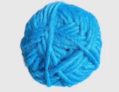 Strickgarn Filz petrol