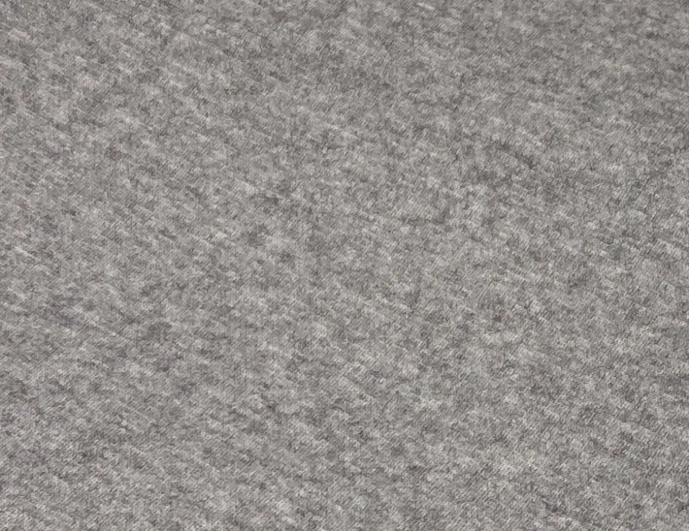 Strickstoff Uni Grau meliert