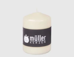 Stumpenkerze Vanille klein