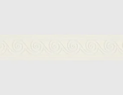 Tapetenborte Vinyl Wellenoptik Beige